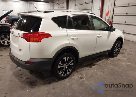2015 Toyota Rav4 Limited из США, поврежденный, VIN 2T3DFREV8FW405603